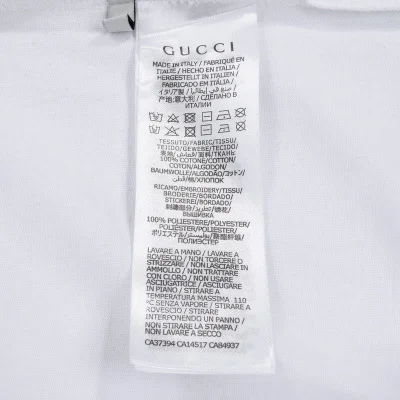 Футболка Gucci With A Feline Print "White" фото № 2 Футболка Gucci With A Feline Print "White" фото № 2