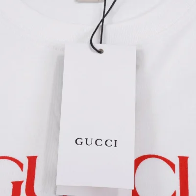 Футболка Gucci Tape "White" фото № 4 Футболка Gucci Tape "White" фото № 4