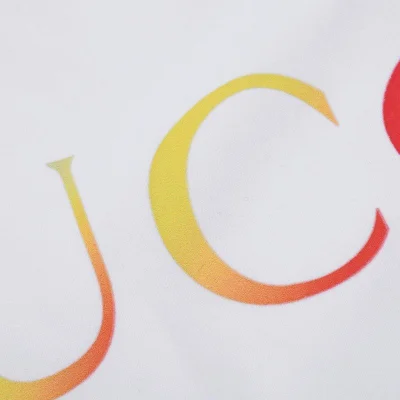 Футболка Gucci With A Logo - A Game Of Color "White" фото № 6