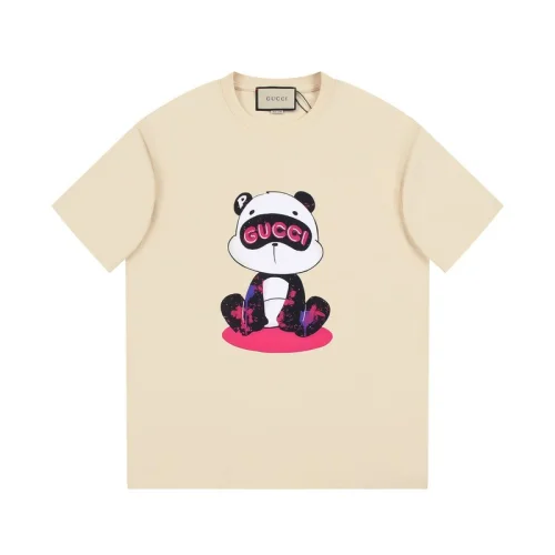 Футболка Gucci Panda In Blindfold "Cream"