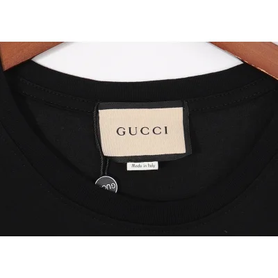 Футболка Gucci Red Line "Black" фото № 3