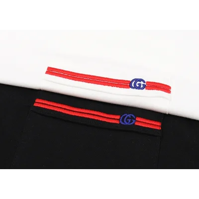 Футболка Gucci Red Line "Black" фото № 5