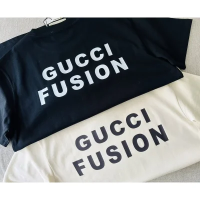 Футболка Gucci Multi-Print "Black" фото № 2