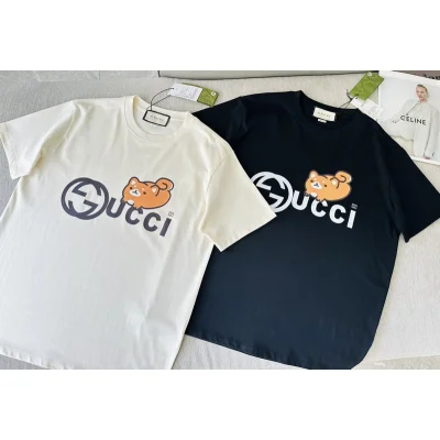 Футболка Gucci Multi-Print "Black" фото № 4