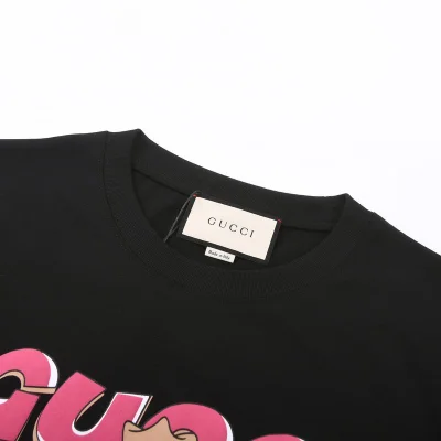 Футболка Gucci Cartoon Print And Inscription "Black" фото № 8 Футболка Gucci Cartoon Print And Inscription "Black" фото № 8