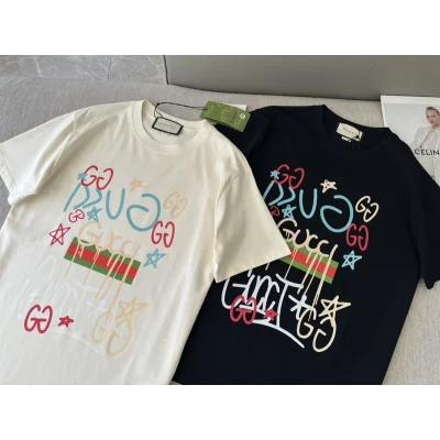 Футболка Gucci With An Image "Cream" фото № 4