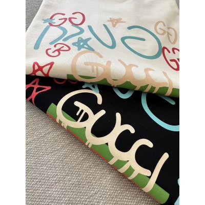 Футболка Gucci With An Image "Cream" фото № 6