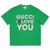 Футболка Gucci I Love You "Green"