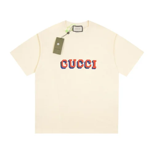 Рубашка Gucci Orange Logo "Beige"