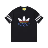 Футболка Gucci X Adidas Big Logo "Black"