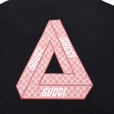 Футболка Gucci Big Logo "Black" фото № 7