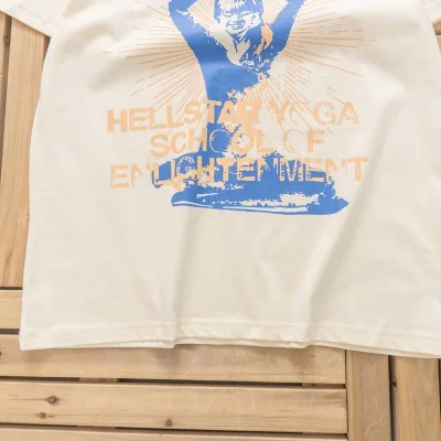 Футболка Hellstar Yoga "White" фото № 4