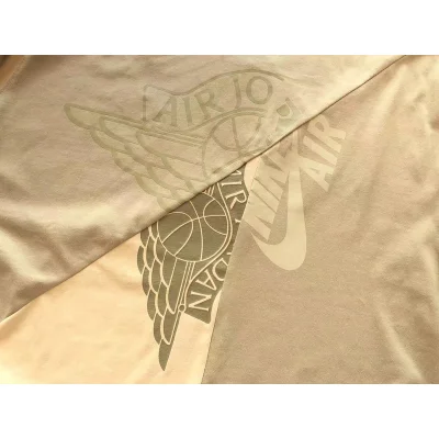 Футболка Jordan Sleeve Decorated By Man Jumping Print "Beige" фото № 9 Футболка Jordan Sleeve Decorated By Man Jumping Print "Beige" фото № 9