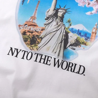 Футболка Kith NY to the World "White" фото № 5