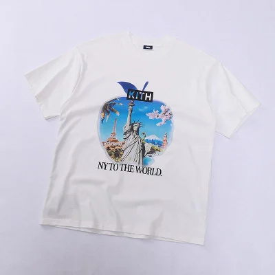 Футболка Kith NY to the World "White" фото № 2