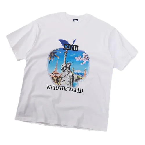 Футболка Kith NY to the World "White"