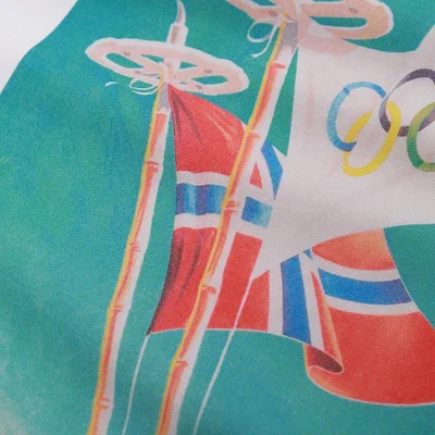 Футболка Kith Olympic Rings "White" фото № 8