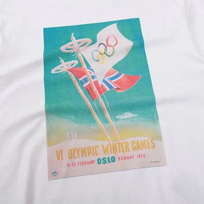 Футболка Kith Olympic Rings "White" фото № 6
