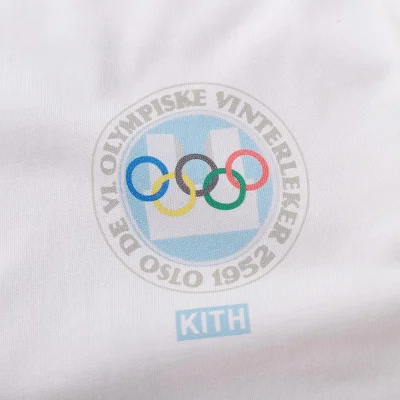 Футболка Kith Olympic Rings "White" фото № 3