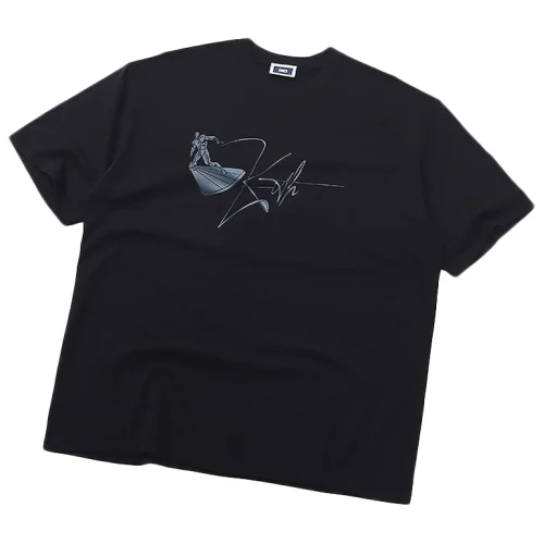 Футболка Kith Silver Surfer Glide "Black"