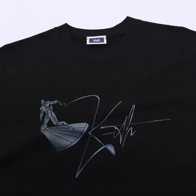 Футболка Kith Silver Surfer Glide "Black" фото № 3 Футболка Kith Silver Surfer Glide "Black" фото № 3
