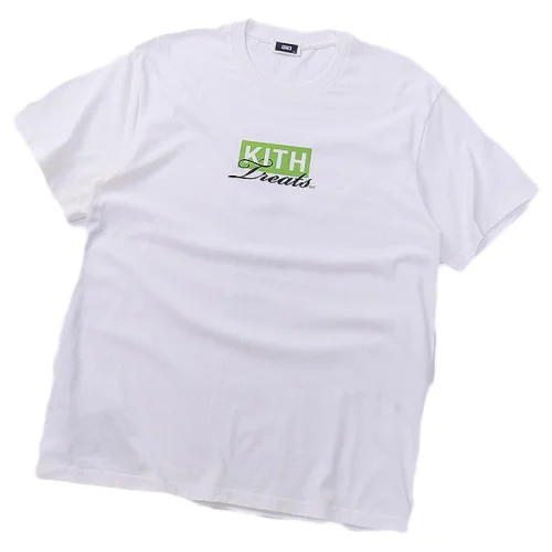 Футболка Kith Logo Treats Green "White"