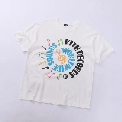 Футболка Kith Records "White" фото № 2
