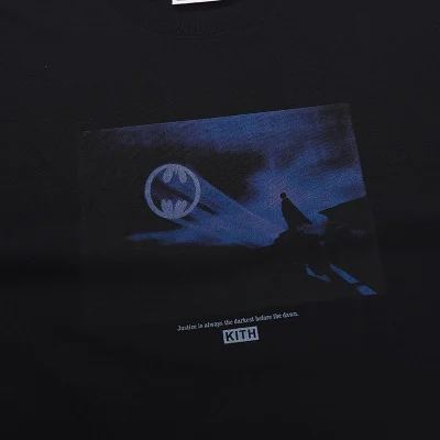 Футболка Kith Batman Begins Blue "Black" фото № 3