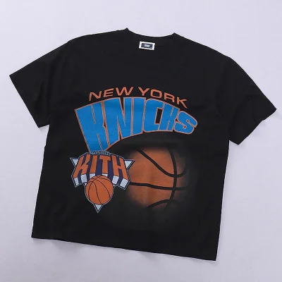 Футболка Kith NY Knicks Basketball "Black" фото № 2