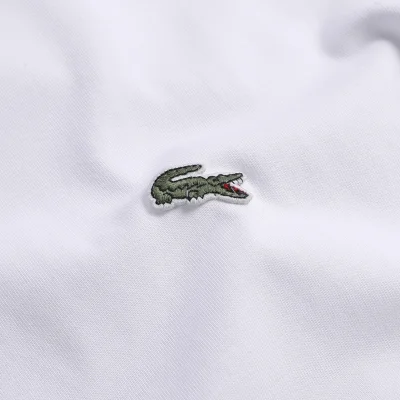Футболка Lacoste Mini Crocodile "White" фото № 3