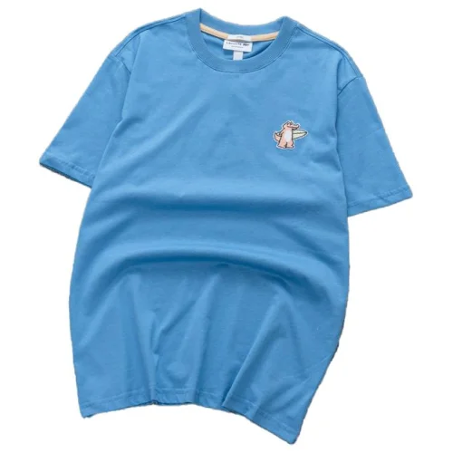 Футболка Lacoste Beach Crocodile "Blue"