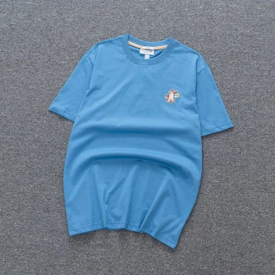 Футболка Lacoste Beach Crocodile "Blue" фото № 2