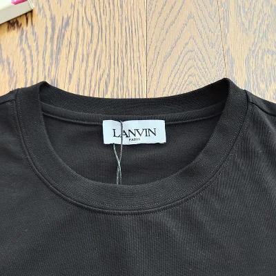 Футболка Lanvin Leopard "Black" фото № 8