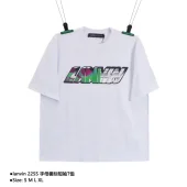 Футболка Lanvin Logo multicolore "White"