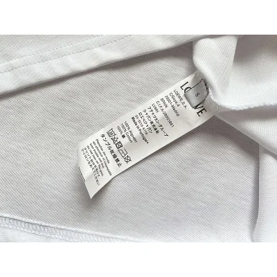Футболка Loewe With Small Red Heart In The Logo "White" фото № 8