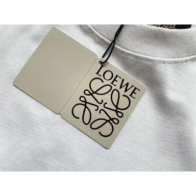 Футболка Loewe With Small Red Heart In The Logo "White" фото № 9