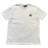 Футболка Loewe With Small Red Heart In The Logo "White"