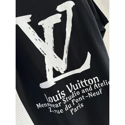 Футболка Louis Vuitton Menswear Studio And Atelier "Black" фото № 3