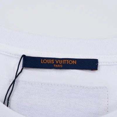 Футболка Louis Vuitton Brick Logo "White" фото № 5