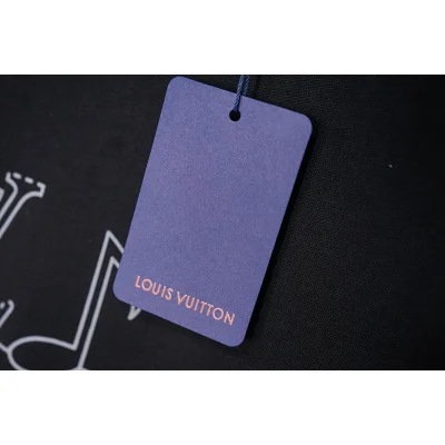 Футболка Louis Vuitton Print With Logos And Notes "Black" фото № 3