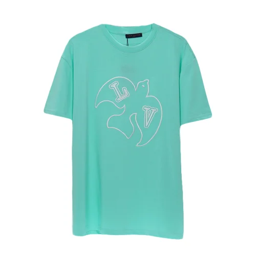 Футболка Louis Vuitton Bird With Logo "Mint"