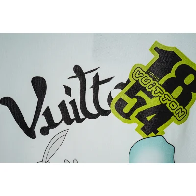 Футболка Louis Vuitton Rabbit And The Alien "White" фото № 3