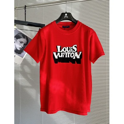 Футболка Louis Vuitton With A Bird "Red" фото № 9