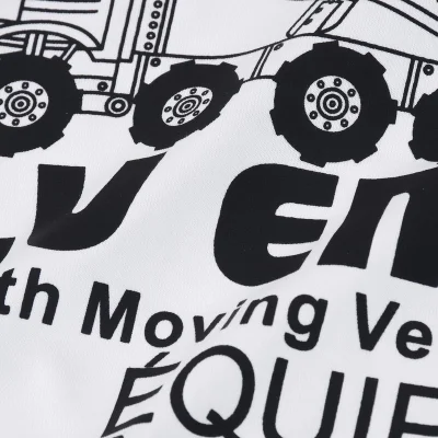 Футболка Louis Vuitton Earth Moving Vehicle Team "White" фото № 7