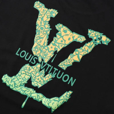 Футболка Louis Vuitton Gradation Of Colors "Black" фото № 5