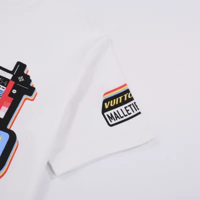 Футболка Louis Vuitton Concert Of Saxophonists "White" фото № 3