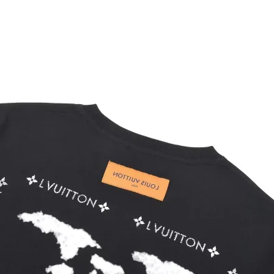 Футболка Louis Vuitton Logo Smoke "Black" фото № 7