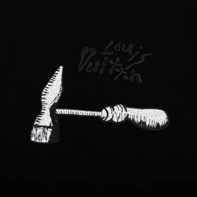 Футболка Louis Vuitton Repair "Black" фото № 7