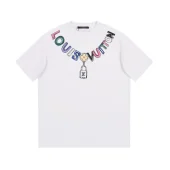Футболка Louis Vuitton With Imitation Suspension And Lock "White"
