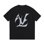 Футболка Louis Vuitton Birds Head Print "Black"